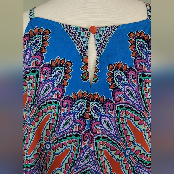 Dress Barn Sun Dress | Boho Southwestern size 16 - Picture 6 of 9